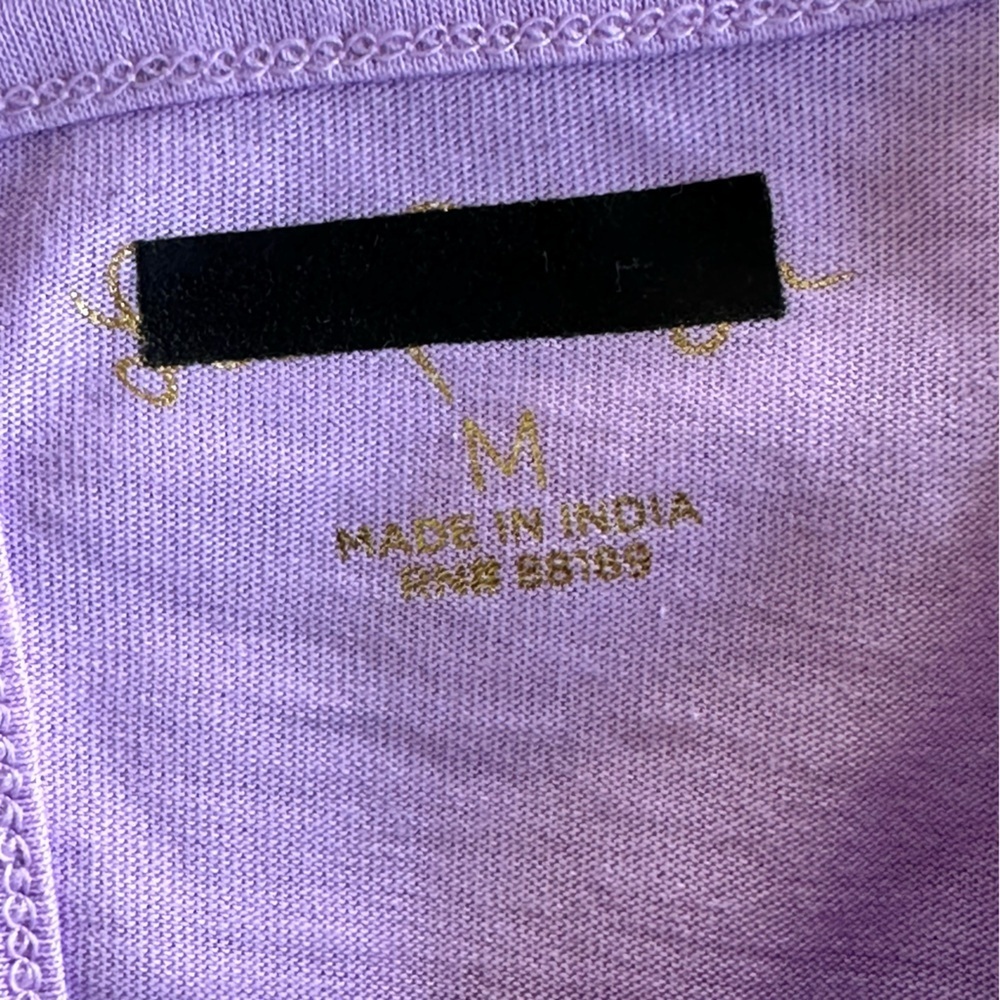 NEW LILLY PULITZER Bev Top in Purple Iris Sleeveless Eyelet Detail Size Medium - Picture 7 of 9